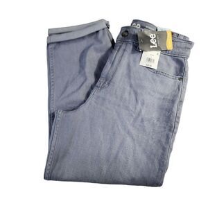 Lee Balloon crop jeans high rise relaxed fit pants